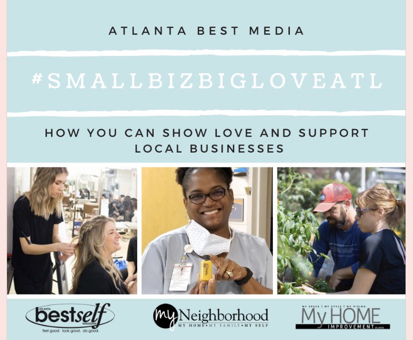 Help us support the small businesses that make Atlanta a wonderful place to live! Check out just some of the many ways here: bestselfatlanta.com/blog/