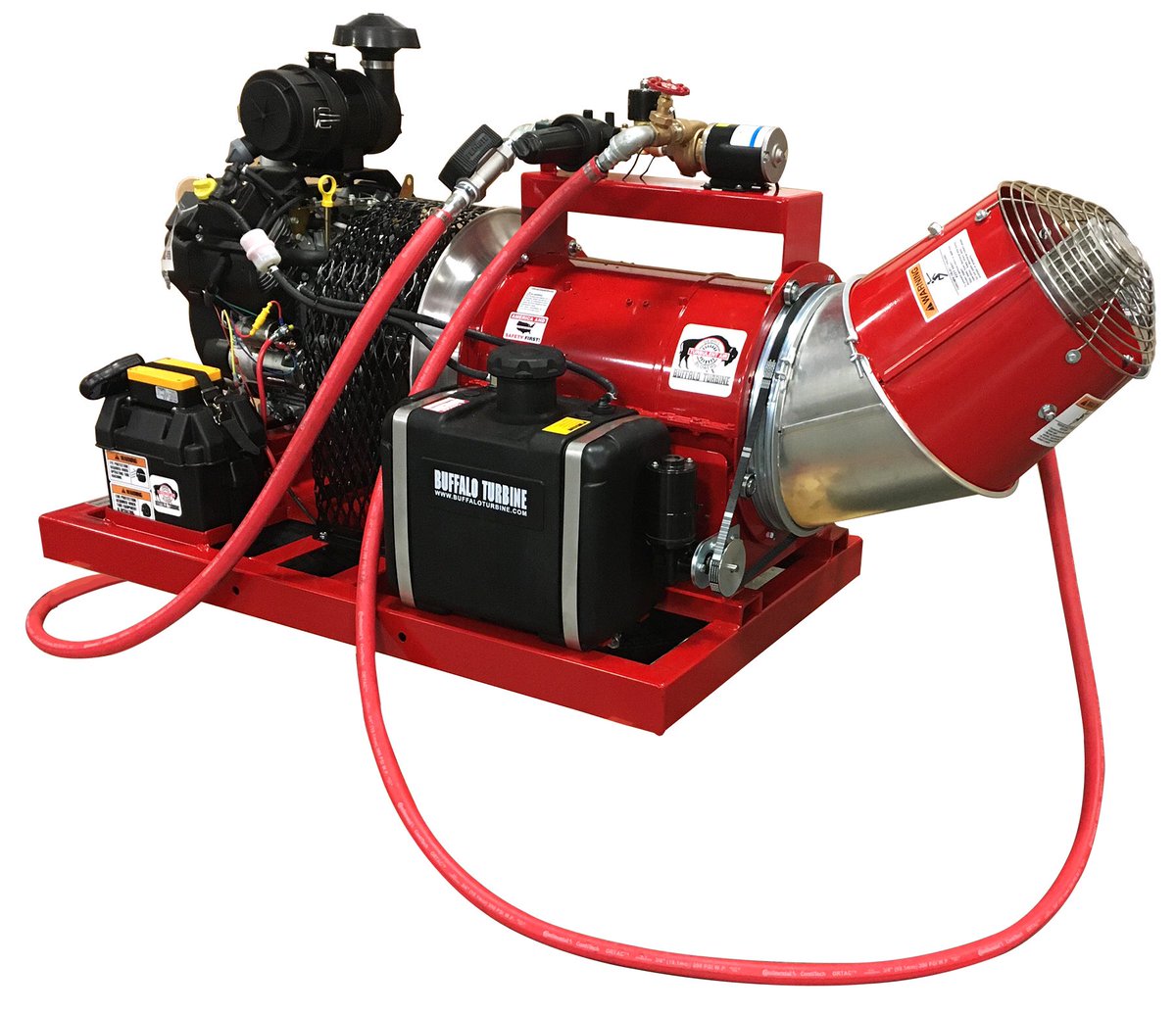 Drag racing vs. #COVID19, @BuffaloTurbine, the Official Track Blower of @NHRA offers its turbine technology to disinfect large areas. nhra.com/news/2020/drag…