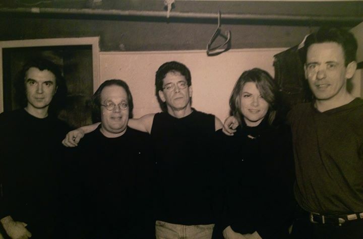 Greetings from my West of Ireland solitude….. So, the people in this photo are David Byrne, Vin Scelsa, Lou Reed, Roseanne Cash, and me. It is from February 19th, 1993. I found this photo a while ago, and it made me smile. And yes, there is a story…… A story which begins i…