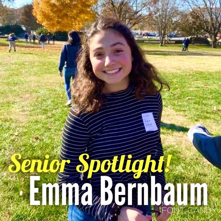 wshs_theatre_'s tweet photo. Every Friday, we will be featuring one of our seniors involved with WSHS Theatre! This week, it’s one of our talented dancers, Emma Bernbaum! #thisisuswshs https://t.co/wcSPUc22I7
