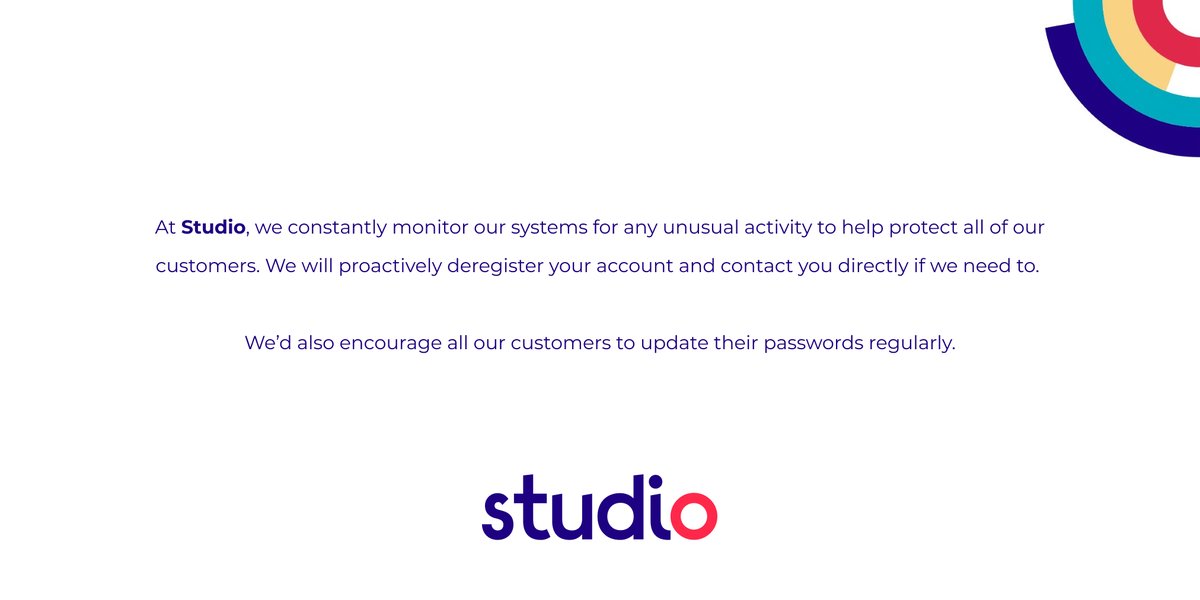 Studio tweet media