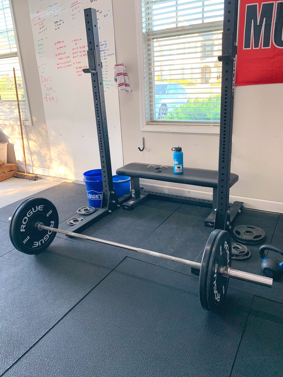 KelBurge's tweet image. Despite the eye rolls or jokes about coming out of this fit or fat, this has been my sanctuary; my saving grace over the last 6 months. Along with the fam, it has helped me heal. The work put in here has definitely been paying off. #toeachhisown #thisisforme