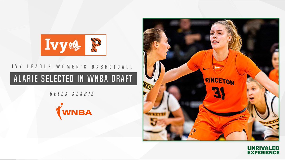 With the th pick in the 2020  #WNBADraft  , the  @DallasWings select  @PrincetonWBB's Bella Alarie. Congratulations, Bella!  »  http://ivylg.co/WBB041720 