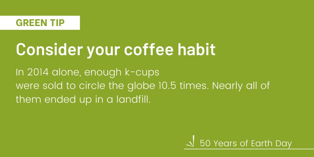 unicosustain's tweet photo. The 50th Earth Day is next week. Consider ways in which you can positively impact the environment. Earth Day is April 22nd.

#sustainability #earthday https://t.co/rb91poHnLy
