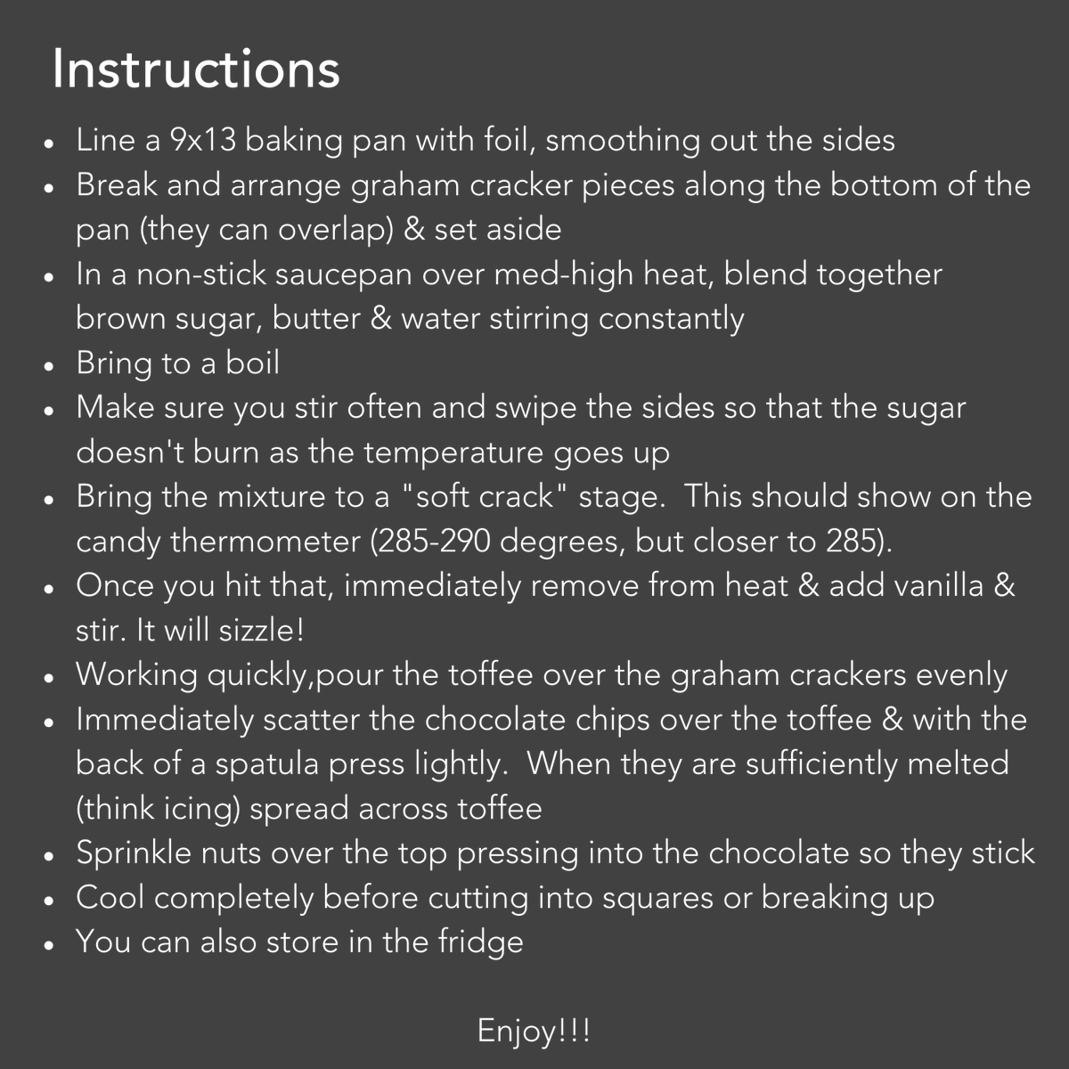 CFF_CLT's tweet photo. Weekend dessert recipe #2 from Annie!🍫 https://t.co/2ZJIxDT9Kj