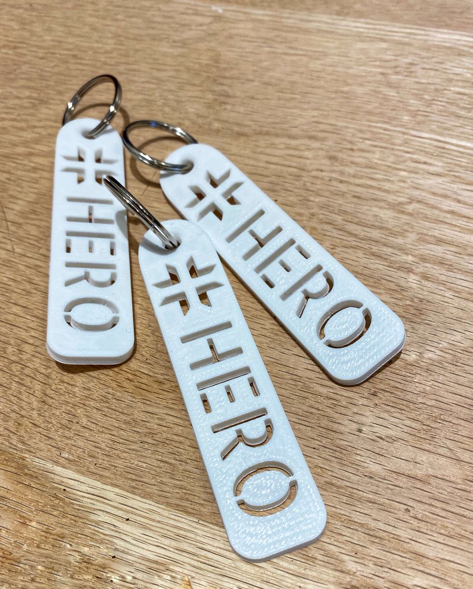 HennepinHC's tweet photo. Support for our caregivers keeps on coming! Check out the unique gift we received today along with snacks from @France44Wine for our weekend team. Alex, a pre-med student from @Northeastern put his 3-D printer to excellent use and created these awesome keychains. #HennepinHeroes https://t.co/6WwmPpExVe