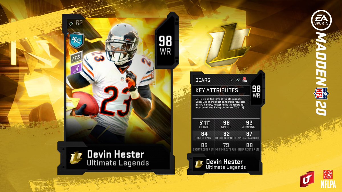 EASPORTS_MUT's tweet photo. The Ultimate Punt Returner! 

FNF with @Muthead has the full reveal tonight at 8PM ET! https://t.co/MfS9wq79Yj