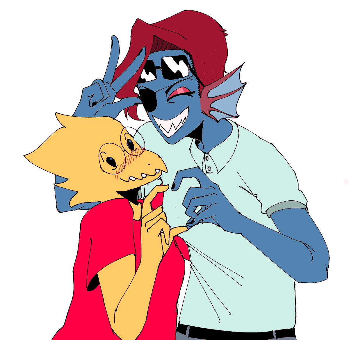 just some funky lesbians for your soul #undertale