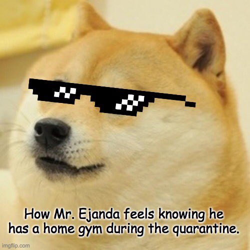 mrejanda's tweet photo. My kids created memes that remind them of our class or of the quarantine. Here are a few. https://t.co/PJMiEjENR2