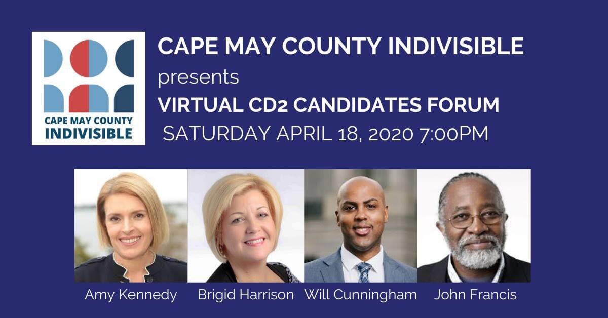 cmcindivisible's tweet photo. Join us for our Virtual CD2 Forum Saturday night (4/18) at 7pm! 
@WillCunningham @AmyKennedy715
@BrigidforSJ 
@planetwalker365 

https://t.co/xn8qUoUxTN https://t.co/ZupNSiIFoa