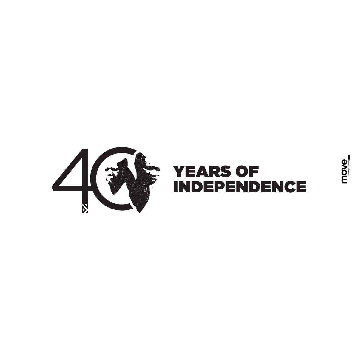 Our conceptually designed logo for #ZimAt40 as we celebrate our anniversary as a nation. Inspiration was taken from the iconic Mbuya Nehanda & Sekuru Kaguvi. We salute the gallant sons and daughters of the soil who brought us freedom.

#ZimAt40
#zimbabweindependenceday