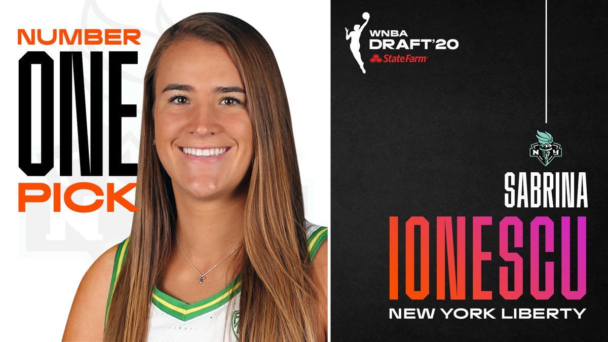 Sabrina Ionescu, elegida número del WNBA Draft 2020