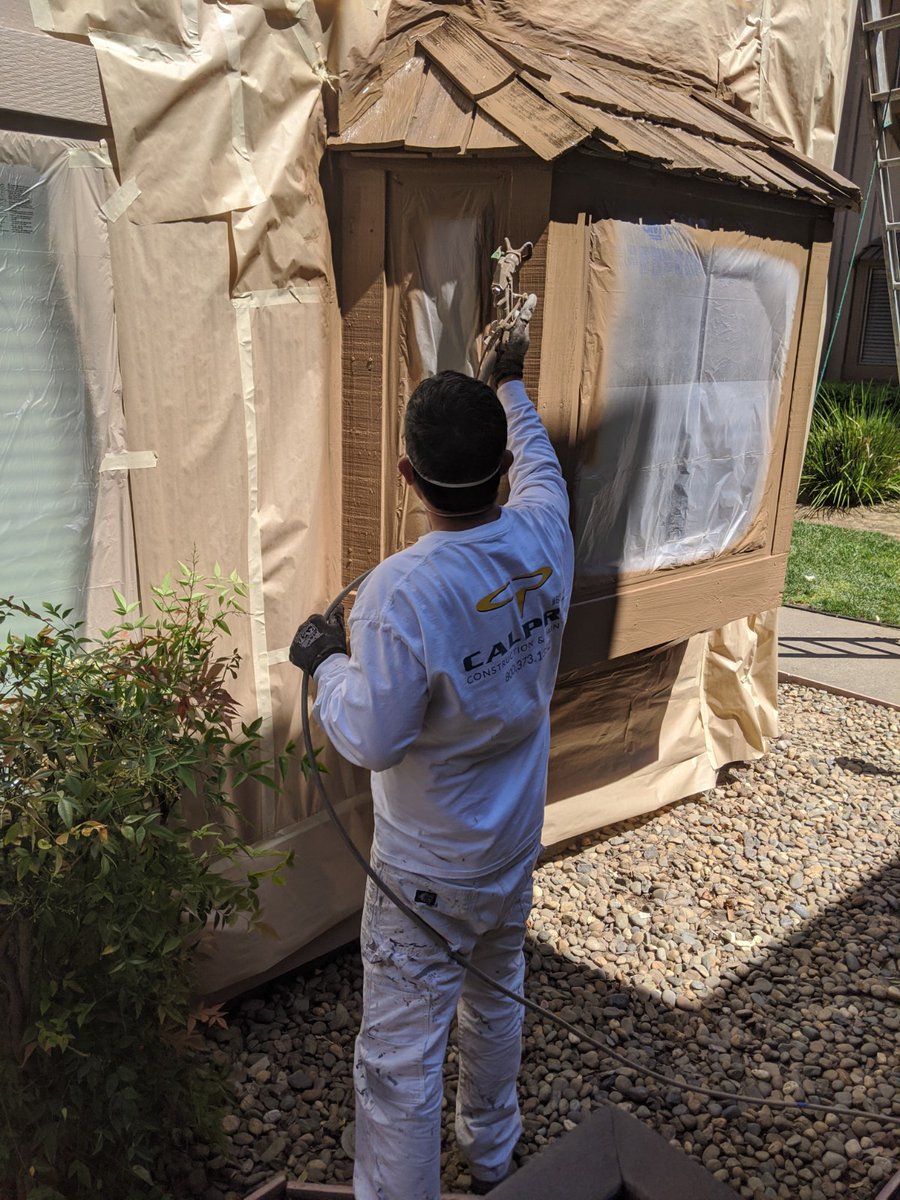thinkcalpro's tweet image. Construction and painting are critical to protect and sanitize high traffic areas. Sanitary conditions are promoted through cleaning, disinfecting, pressure washing, dry-rot replacement and application of fresh coats of paint. #ThinkCalpro #StopTheSpreadOfCOVID19