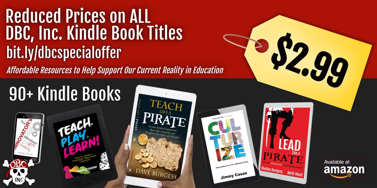 Missing PD? We've got YOU!
We dropped ALL DBC, Inc. Kindle Books (instant download) prices!!
Get these books immediately for $2.99!

daveburgessconsulting.com/special-offer/

#dbcincbooks #tlap  Dave Burgess <a href="/burgessdave/">Dave Burgess</a> <a href="/burgess_shelley/">Shelley Burgess</a>