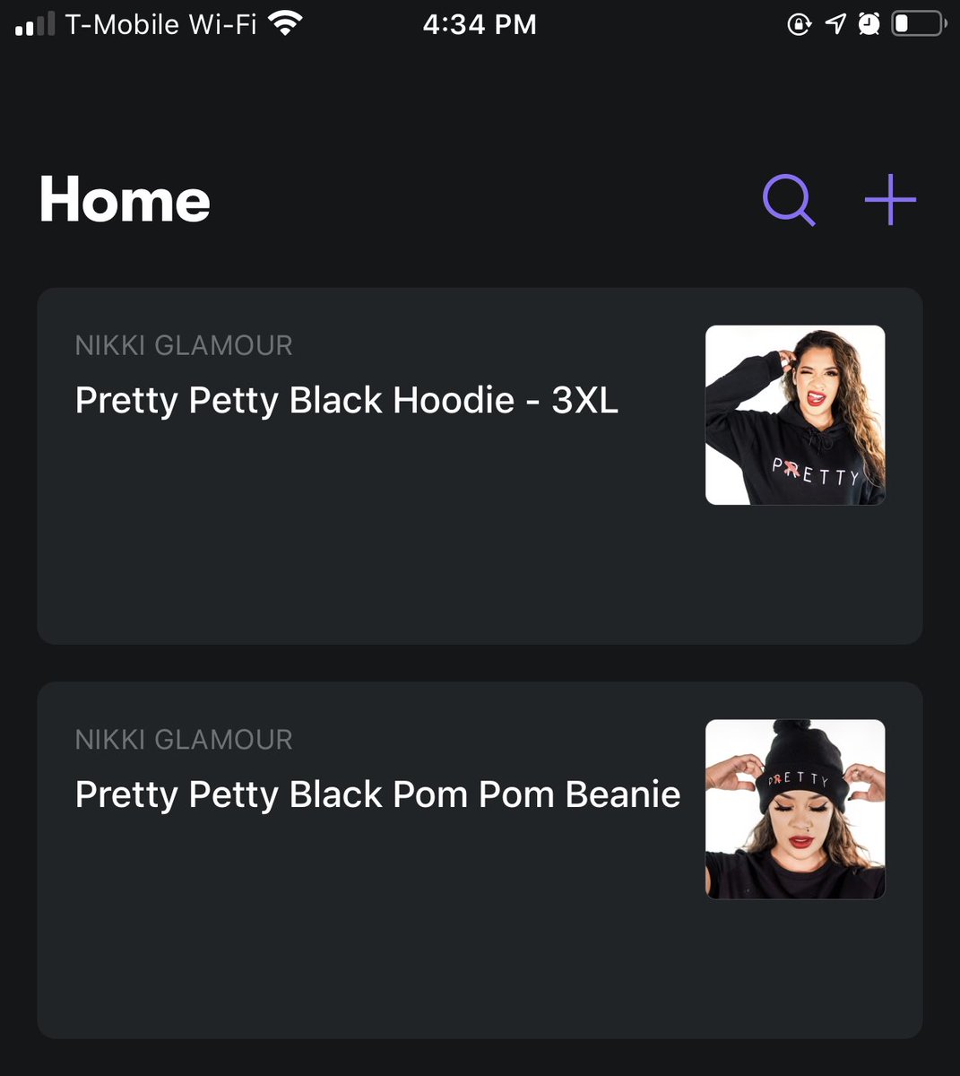VannahAlexis1's tweet photo. @Nikki_Glamour i bought the beanie and then regretted not getting the hoodie 😅 so I went back! #PRETTYPETTY😍🔥🔥 https://t.co/8VRCgaRPux
