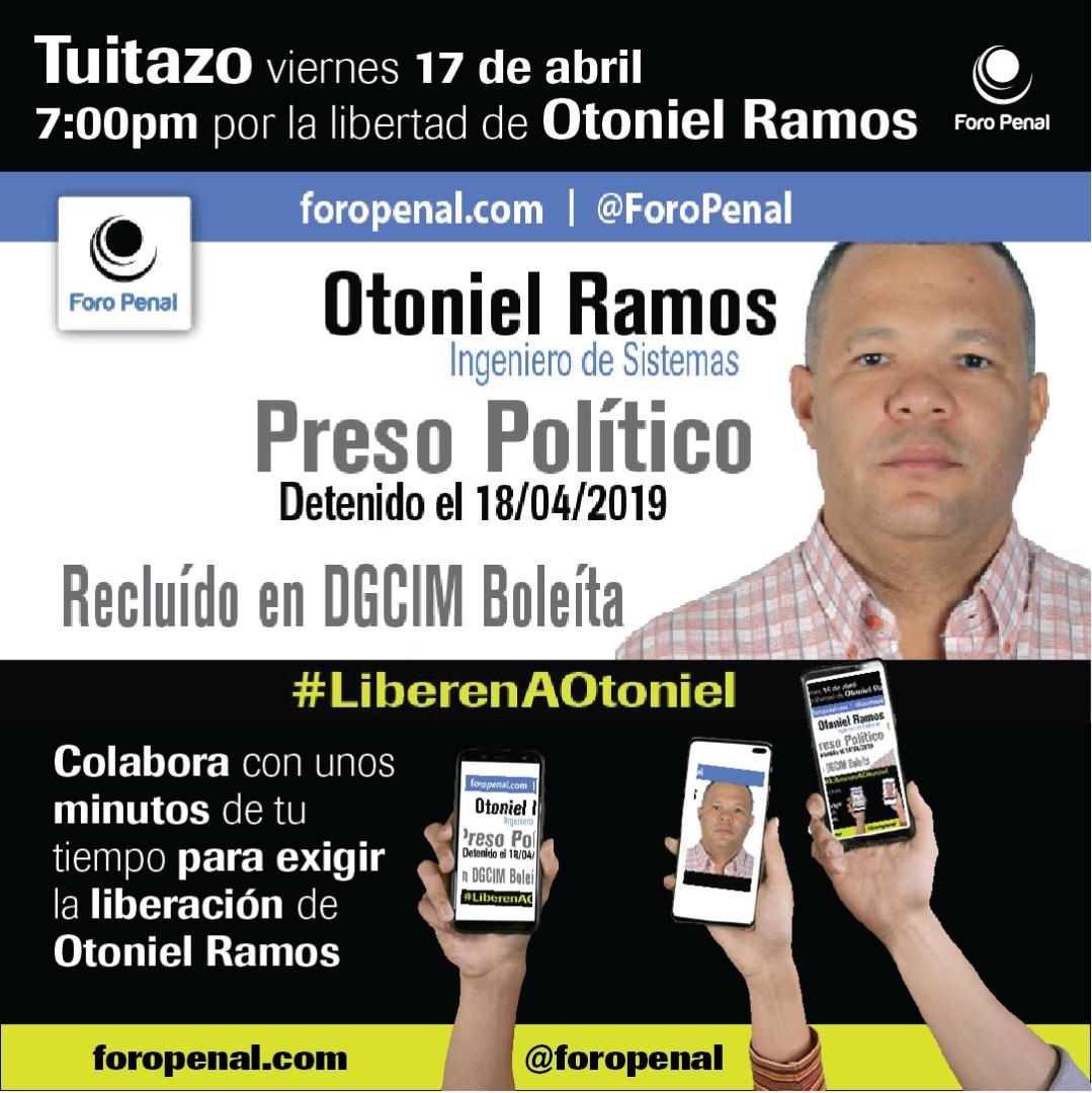 liberenaotoniel's tweet photo. 8. Nos unimos hoy para EXIGIR a las autoridades competentes el respecto a los Derechos Humanos de Otoniel Ramos y todos los Presos Políticos. #LiberenAOtoniel https://t.co/9oabjAyx6b