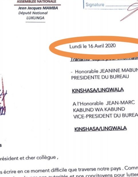 Rm_DE_JESUS's tweet photo. 😂Pas de crime parfait, le très brillant Hon @jeanjmamba se mêle les pinceaux jusqu'à inventer une date qui n'existe dans aucun calendrier LUNDI 16 AVRIL 2020...tout ça juste pour plaire au FCC🙆 https://t.co/RfT5R0DUv9