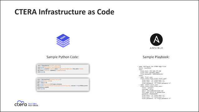 coustautc's tweet image. CTERA enters the DevOps world @CDP_FST bit.ly/34KLseA @CTERA #EdgeFiler #Edge #MultiCloud #NAS #ROBO #Caching #NVMe #SSD #CI #DisaggregatedInfra #ITPT