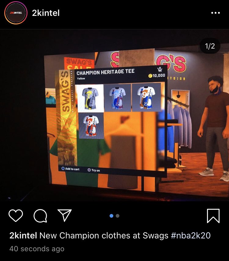 nba 2k20 champion clothes