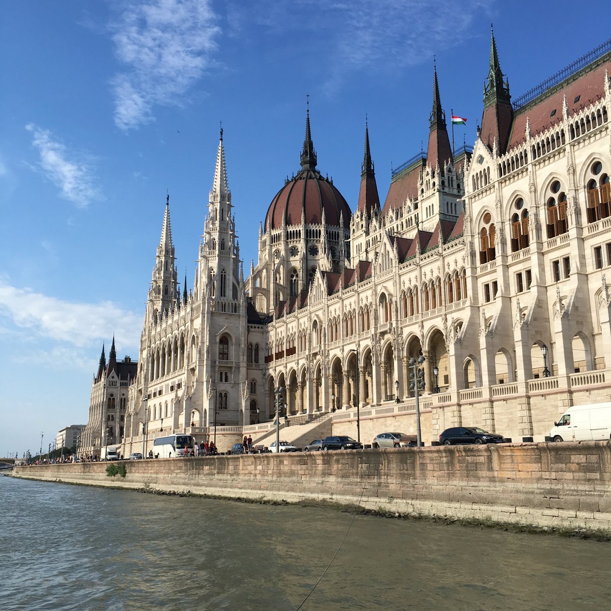 But the Parliament building is beautiful. Slightly reminiscent of the UK Houses of Parliament, and in a similar spirit, but... I think I might prefer this.  #theCitybyrail