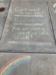 VanCorlaer's tweet photo. Some of our amazing teachers put inspirational messages for our students on the sidewalks outside Van Corlaer! https://t.co/DBsleHjVtr
