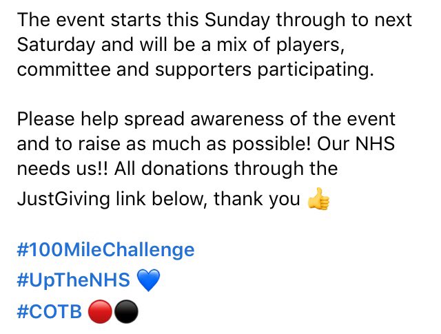 justgiving.com/fundraising/yn…

Please help us and the NHS out 💙

#1000MileChallenge
#COTB 🔴⚫️