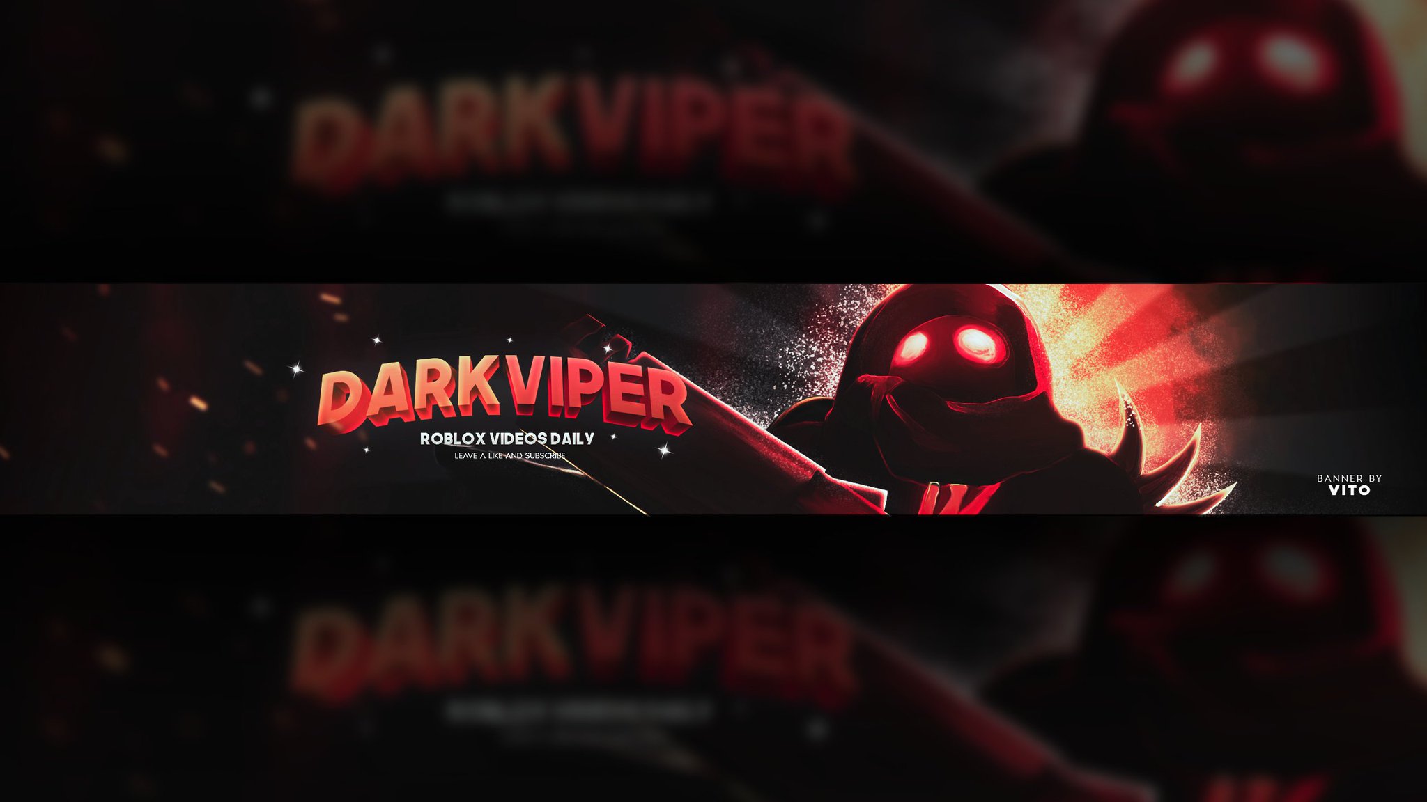 Vito On Twitter Wohooo Another Commission A Badass Youtube Banner For Darkviper Definitely Worth Checking Him Out Roblox Robloxgfx Robloxdev Gfx Https T Co Wy0zgnlr58 - roblox youtube banners 2048 x 1152