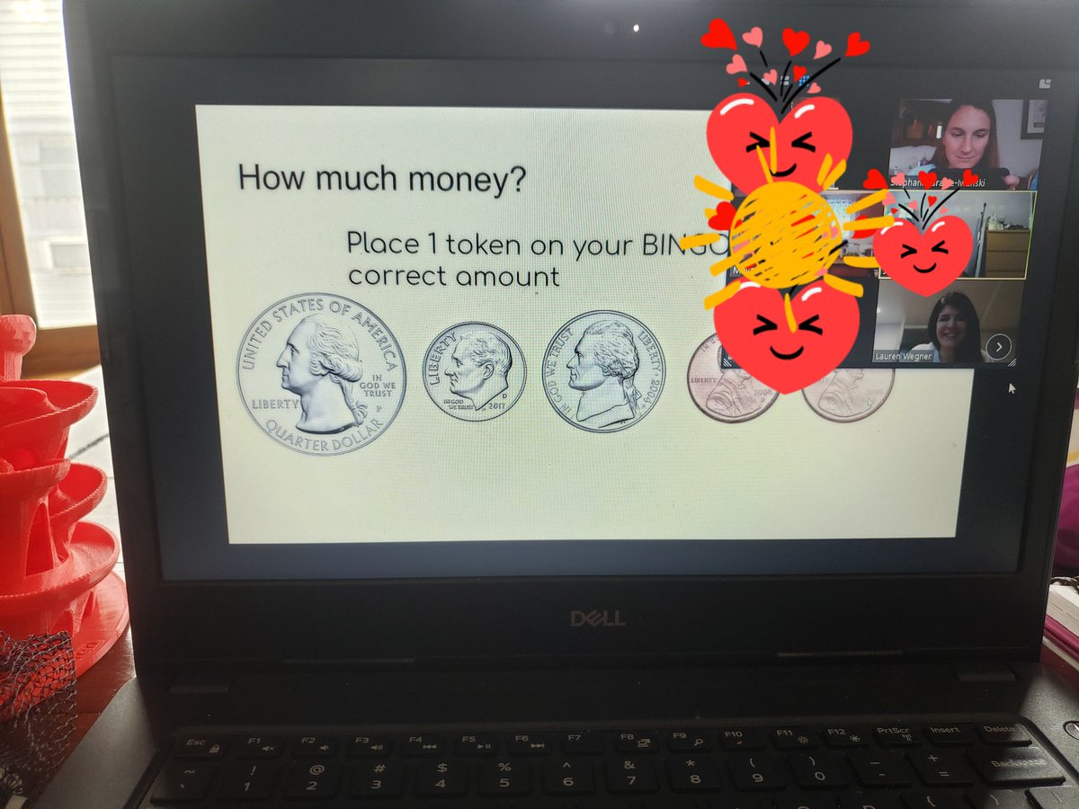 Money bingo with second grade today! <a href="/Ms_Wegner/">Ms. Wegner</a> awesome job putting this together, your students are rocking their money counting!!@D45Schools <a href="/D45Schafer/">Schafer School</a>