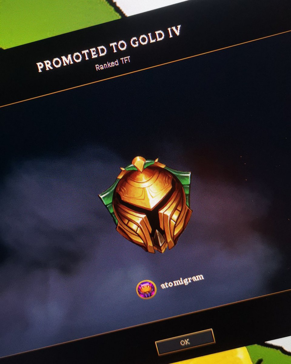 atomigram's tweet photo. Finally 🥰 #TeamfightTacticsGalaxies #RiotGames #goldiv https://t.co/vsQsbzVc40