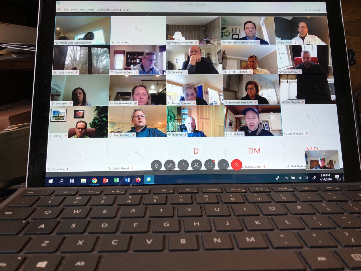 What better way to end the week than to meet virtually with Oakland County Superintendents. <a href="/OaklandSchools/">Oakland Schools</a>