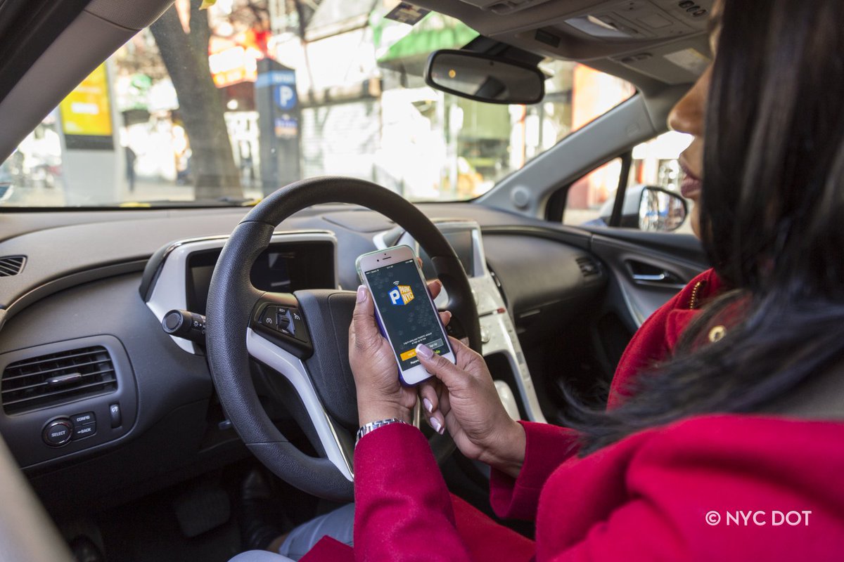 To encourage public safety &amp; the safety of DOT workers, we ask that drivers use pay-by-cell at meters - #ParkNYC or *new* <a href="/Parkmobile/">ParkMobile (USA)</a> app, offering single contactless payment for 15¢/transaction fee. Meters still accept coins &amp; credit cards - go cashless if you can.