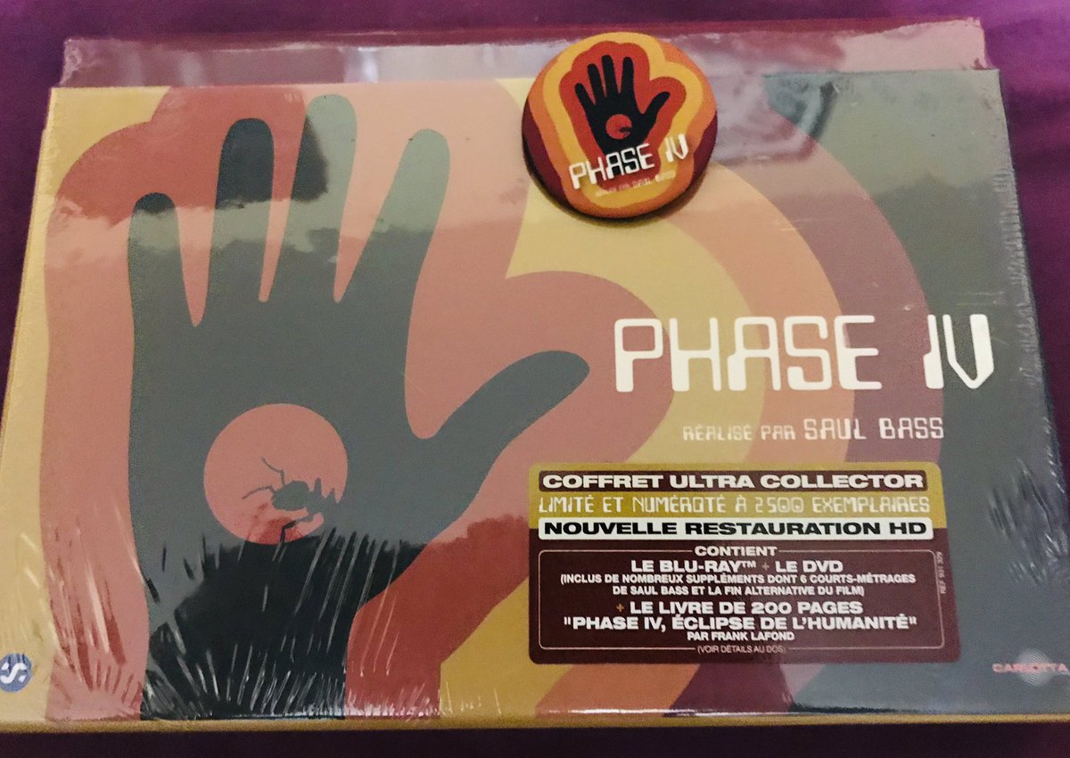 GregoryMarouze's tweet image. Le Graal ! #PhaseIV #SaulBass @CarlottaFilms