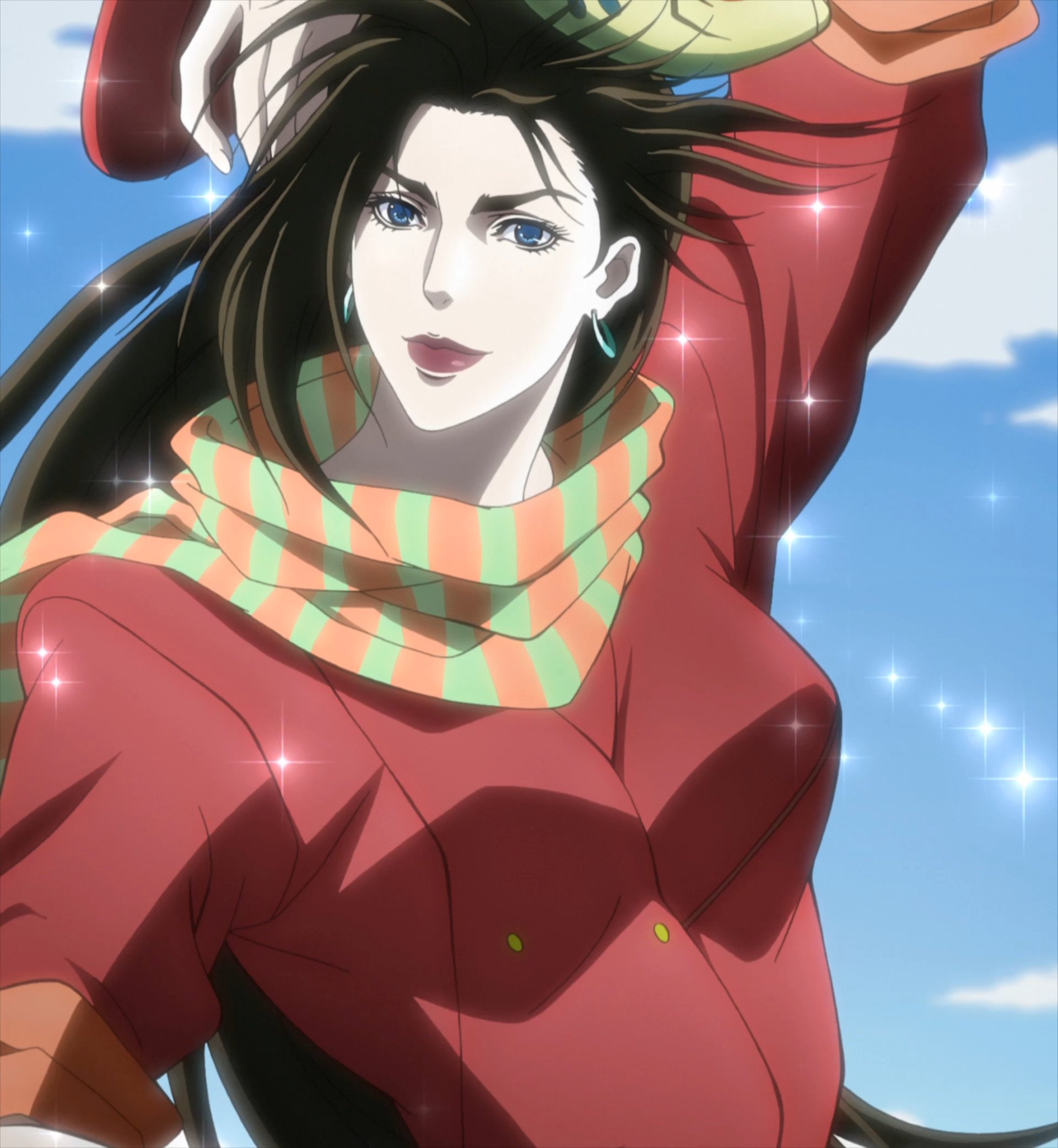 Reference Emporium on Twitter: "Design sheet and screenshots of Lisa Lisa/Elizabeth  Joestar from JoJo\