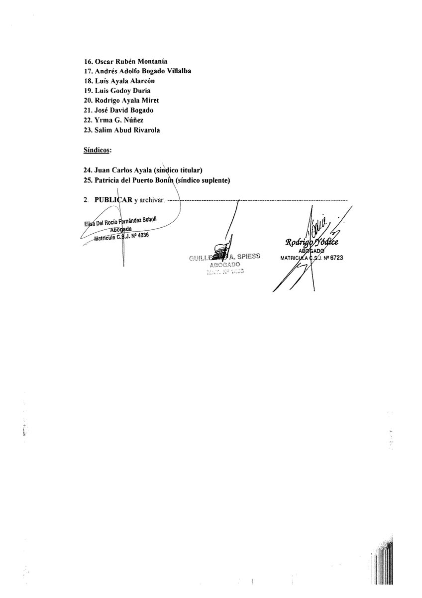 CAP_py's tweet photo. El Tribunal Electoral dictó la Resolución N° 8 del 17 de abril de 2020 en la cual se #oficializa la candidatura del Lema "Institucionalidad Gremial". En vista a que no hubo otras candidaturas, tachas ni reclamos a la única candidatura presentada, la lista oficializada es única https://t.co/LBw5l4ThcG