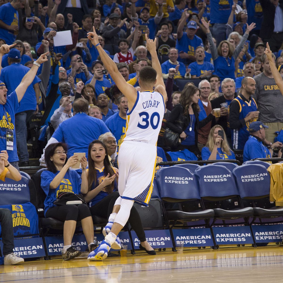 NBA regular season record for made three-pointers (402)NBA record for most three-pointers made in a single playoffs (98)NBA Finals record for most three-pointers made in a game (9)NBA record for most consecutive regular season games with a made three-pointer (157)