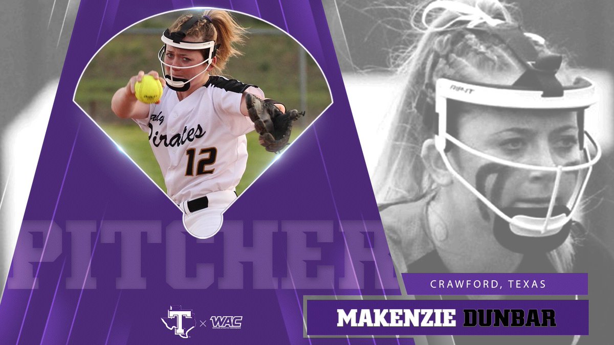 TarletonSB's tweet photo. Welcome to Texan Nation Makenzie Dunbar! We are excited to add the Crawford, Texas native to our roster this fall. #NextLevelReady https://t.co/md2w4c21fb