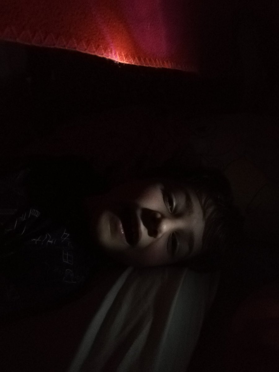 All ready for his 3rd night - this time in a den inside because the tent had to come down #SESSleepOut