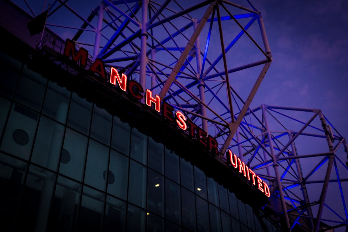 GettingsPete's tweet photo. A couple of picture from this morning on the way to work @ManUtd Old Trafford is looking good https://t.co/qLXWZj5aaD