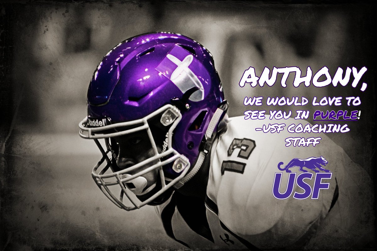 anthony_gonzo1's tweet photo. Thanks to @USFCooFootball for showing love! Good things coming! #coostrong ✊ https://t.co/2n0RMNSpXB