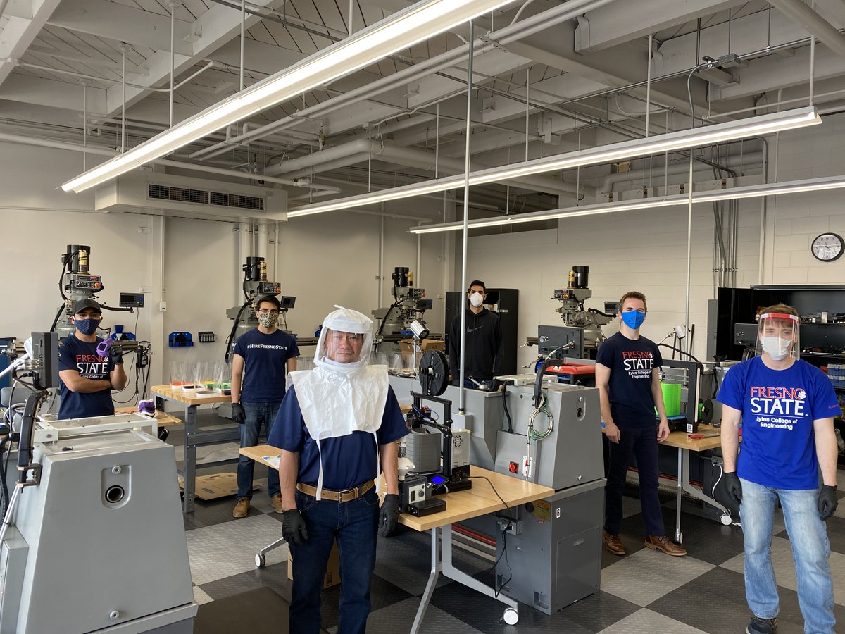 .<a href="/FresnoStateLCOE/">Lyles College of Engineering</a> students, faculty and alumni are grateful for the opportunity to support the health and welfare of CA Central Valley communities <a href="/BizFedCV/">BizFed Central Valley</a> <a href="/MLemus25/">Maria R Lemus</a> <a href="/SarahBHC/">Sarah Reyes</a> <a href="/calstate/">The CSU</a> <a href="/Fresno_State/">Fresno State</a>