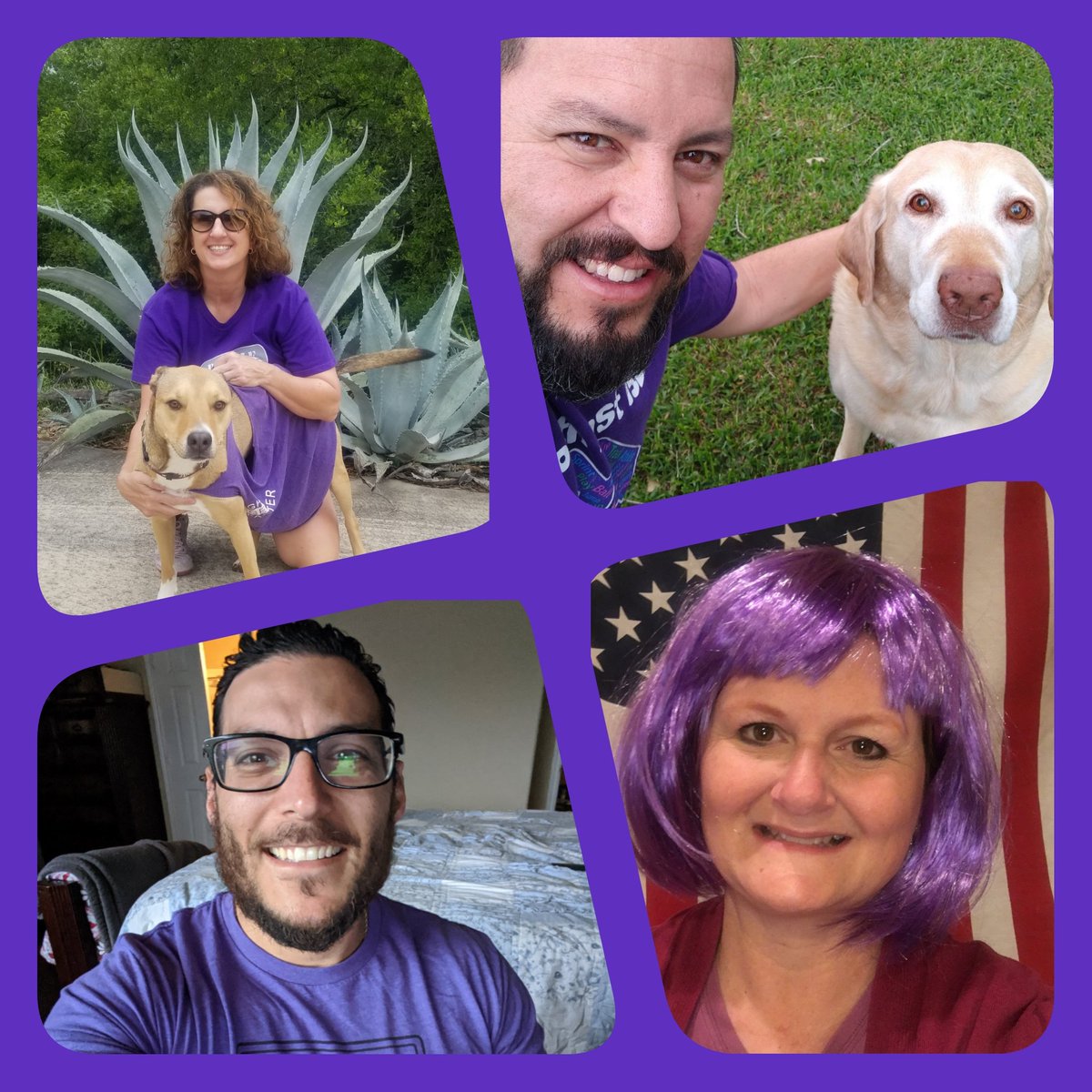Today we Purple-Up to show our support for military children! 🇺🇲🇺🇲
<a href="/PurpleUpUSA/">PurpleUpUSA #purpleupusa</a> 
<a href="/NISD/">Northside ISD</a>
#PurpleUp 
#BeLegendary
#RootEdElrod