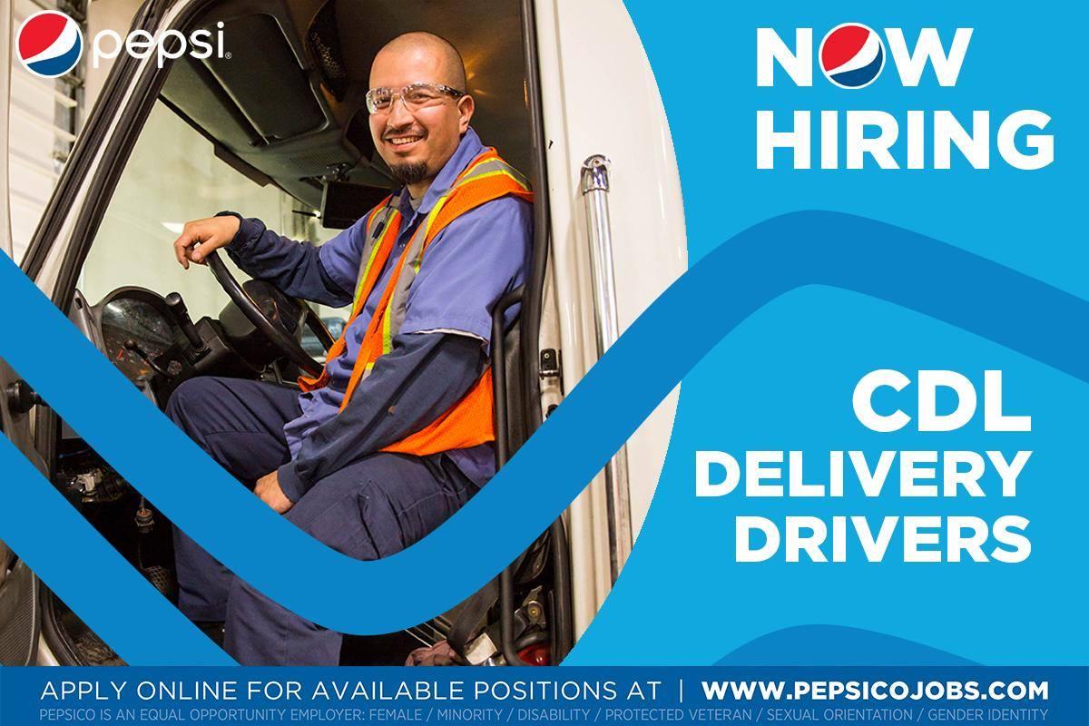 Pepsi Frontline on Twitter "We are hiring local drivers to deliver