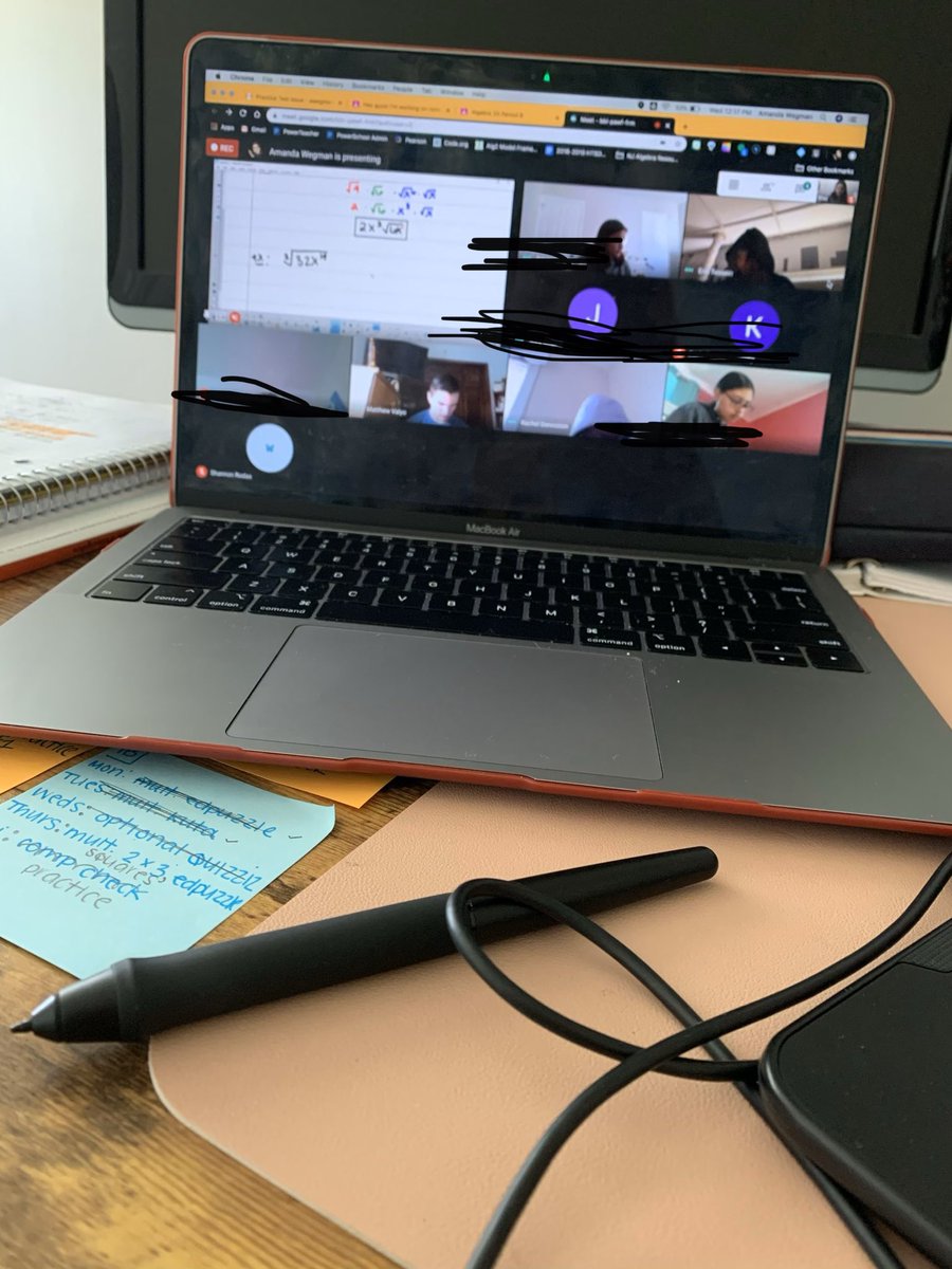 1st highlight of my week: teaching this lesson to some of my students instead of just my empty office 🤪🥰 #hornetpride #HTSDpride