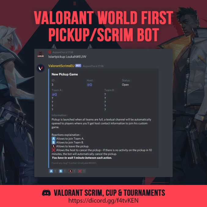 🇵🇹🇪🇸🇮🇹 on Twitter: "The only one discord for 👉 Pickup/Scrim BOT 👉 Find Last 👉 Find Practice 👉 Find Tournament/Cup 👉 Find a wife 👉 Find gold 👉 EVERY