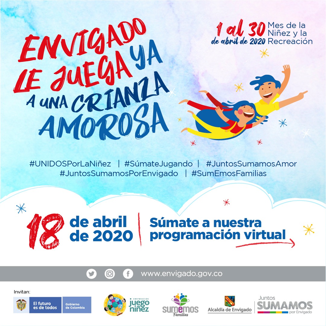 AlcaldiaEnv's tweet image. Programación SÁBADO 1⃣8️⃣ de abril

🧡👧🏿🐡👦🏼🏀👶🏽💥

En Envigado #JuntosSumamosAmor 💛 en el Mes de la Niñez y la Recreación.

Haz de este tiempo en casa🏡, la oportunidad de volver a ser niño🧒🏻 de la manos de los más pequeños. 🍊🛹🎣🧩

Conoce más aquí ⏬

envigadoteinforma.gov.co/que-este-tiemp…