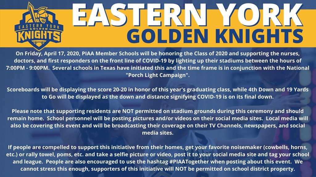 EYAthletics's tweet photo. #PIAAtogether https://t.co/BrJUdircjN