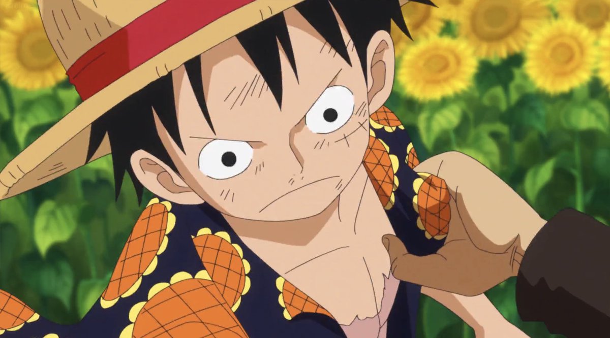 The way law grabbed luffy...i gasped