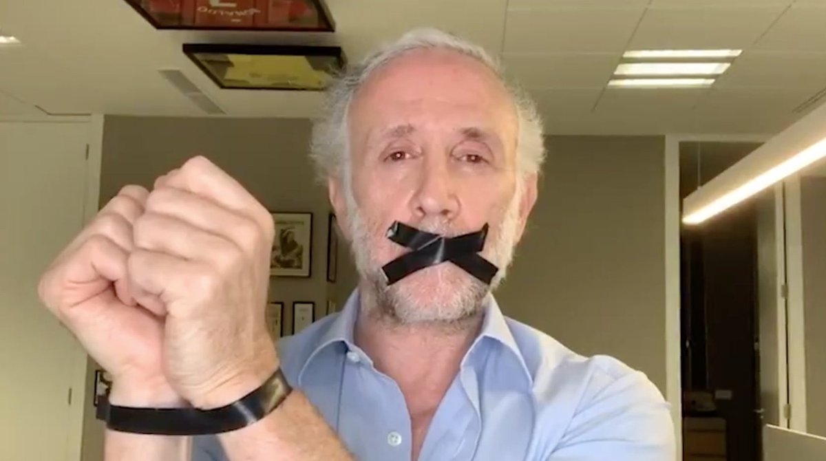 Siempre te estaré agradecido <a href="/eduardoinda/">Eduardo Inda</a> por tu inequívoco apoyo a la #libertaddeexpresion durante los cinco años que duró mi persecución ilegal y la de tanta otra gente condenada por su ideología. #FreeValtonyc #FreeLaInsurgencia #Alfreedo #FreeHasel #FreeWillyToledo