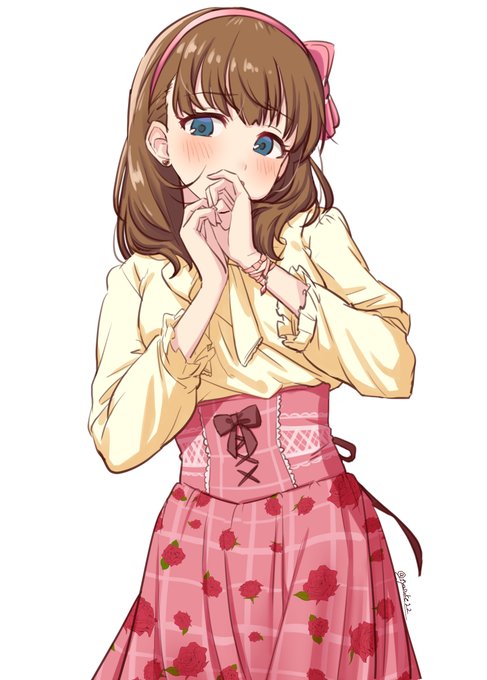 配信で描いてたまゆちゃん 