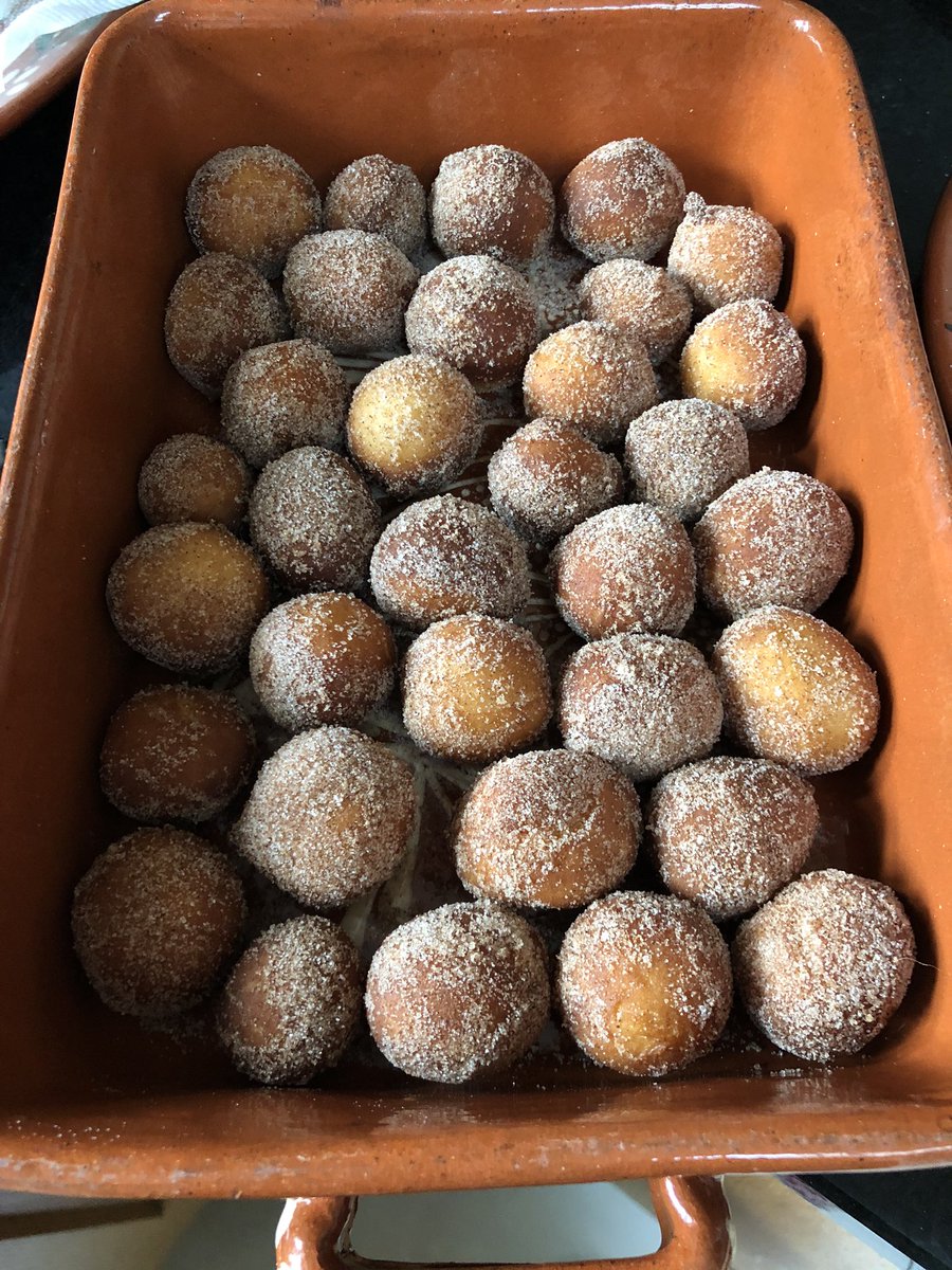 JessicaCoyle2's tweet photo. Practicing my baking skills for when we’re back at work and I can treat the lovely girls I work with🌸 Glazed donuts and cinnamon sugar donut holes were today’s challenge 🍩 @MagdalenaLenard @HelenMintVelvet https://t.co/yrexgBrHUH